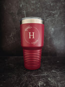 Floral Laser Engraved Tumbler | Vendor Listing