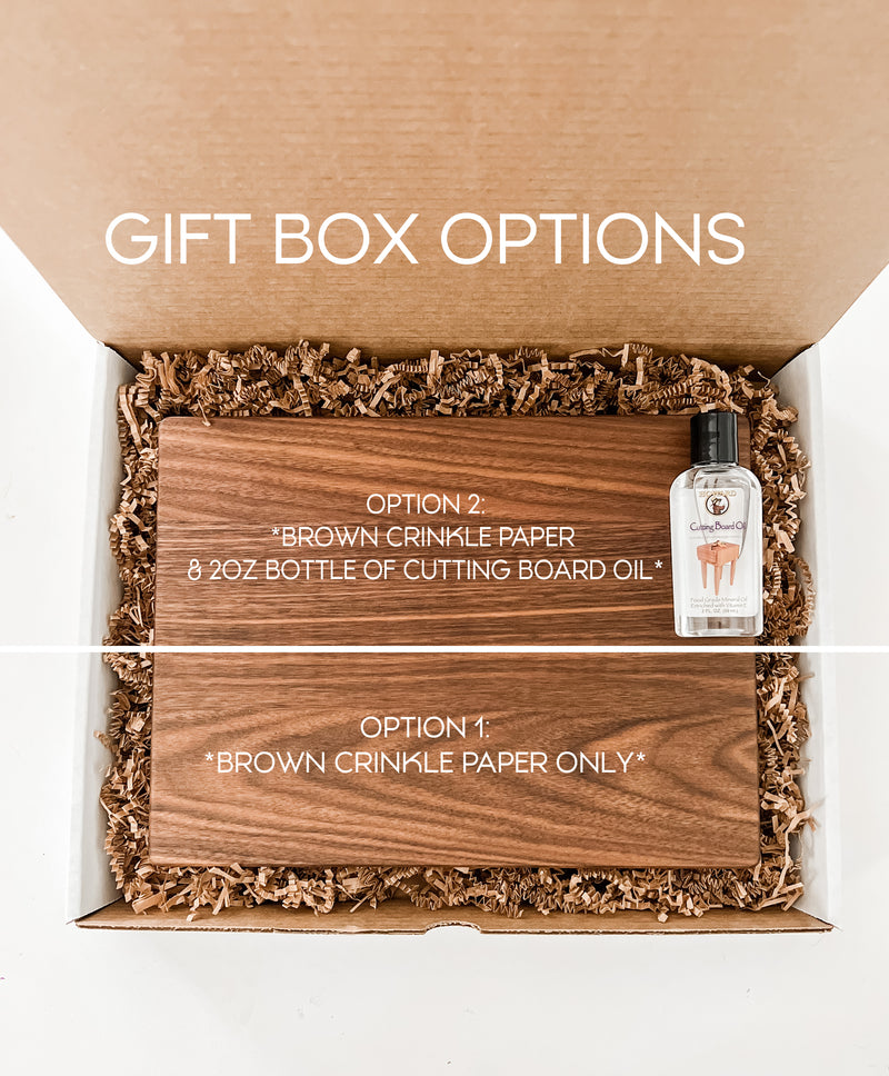 Housewarming Gift Engraved Wood Cutting Board | 208