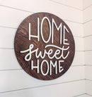 Home Sweet Home Wall Art Sign | Farmhouse Style
