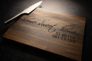 Housewarming Gift Engraved Wood Cutting Board | 211