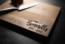 Couple Engraved Personalized Wood Cutting Board | 197