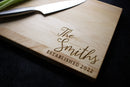 Personalized Family Engraved Cutting Board | 004