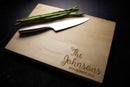 Personalized Family Engraved Cutting Board | 001