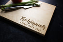 Personalized Family Engraved Cutting Board | 029
