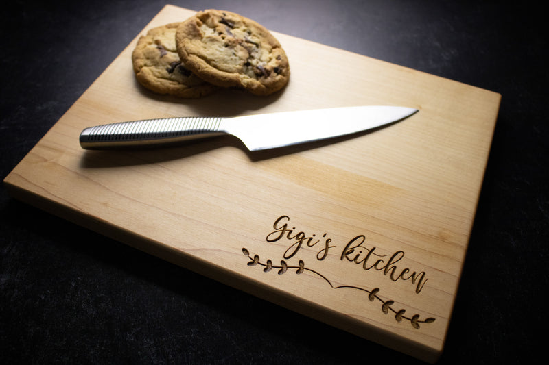 Personalized Gigi's Kitchen Engraved Cutting Board | 021
