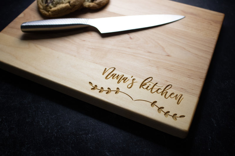 Nana's Kitchen Engraved Cutting Board | 022