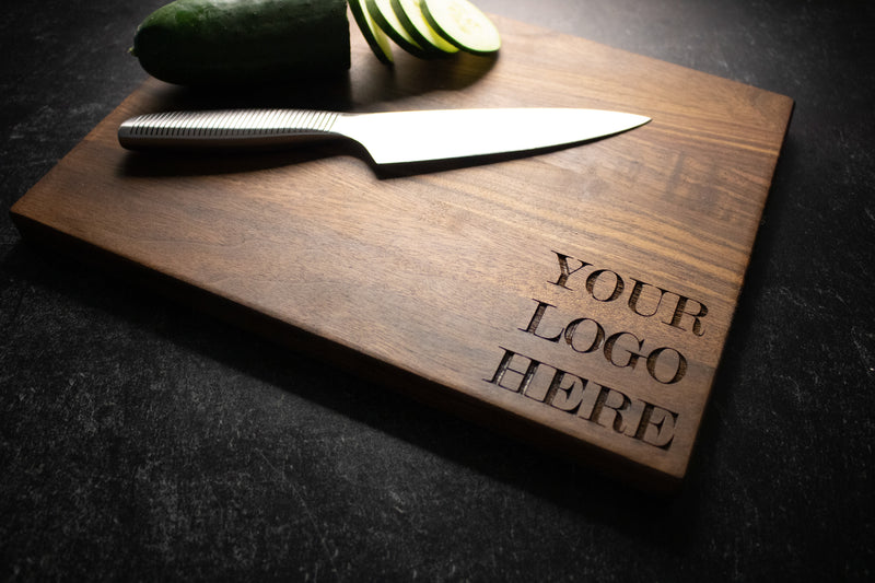 Custom Company Logo Engraved Cutting Board | 205