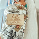 Rectangular Baby Name Sign | Name Announcement