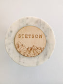 Round Mountain Baby Name Sign | Name Announcement