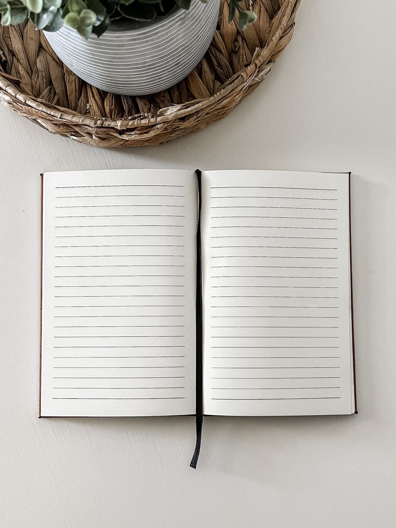 Personalized Laser Engraved Leather Journal For Him | 290